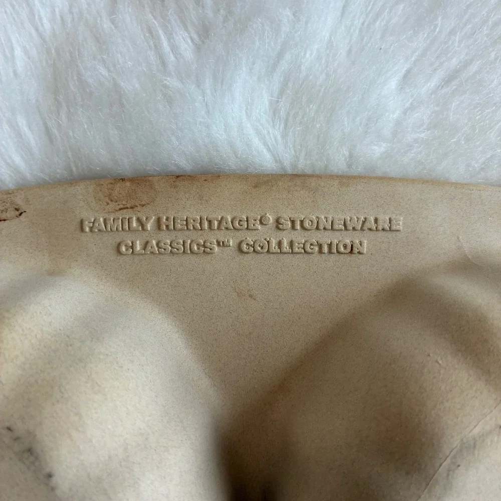 Pampered Chef Family Heritage Stoneware Mini Fluted Pan 1441 Classics Collection